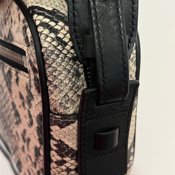 ALLSAINTS Sliver Bumbag Crossbody, Snake Print - Picture 8 of 15